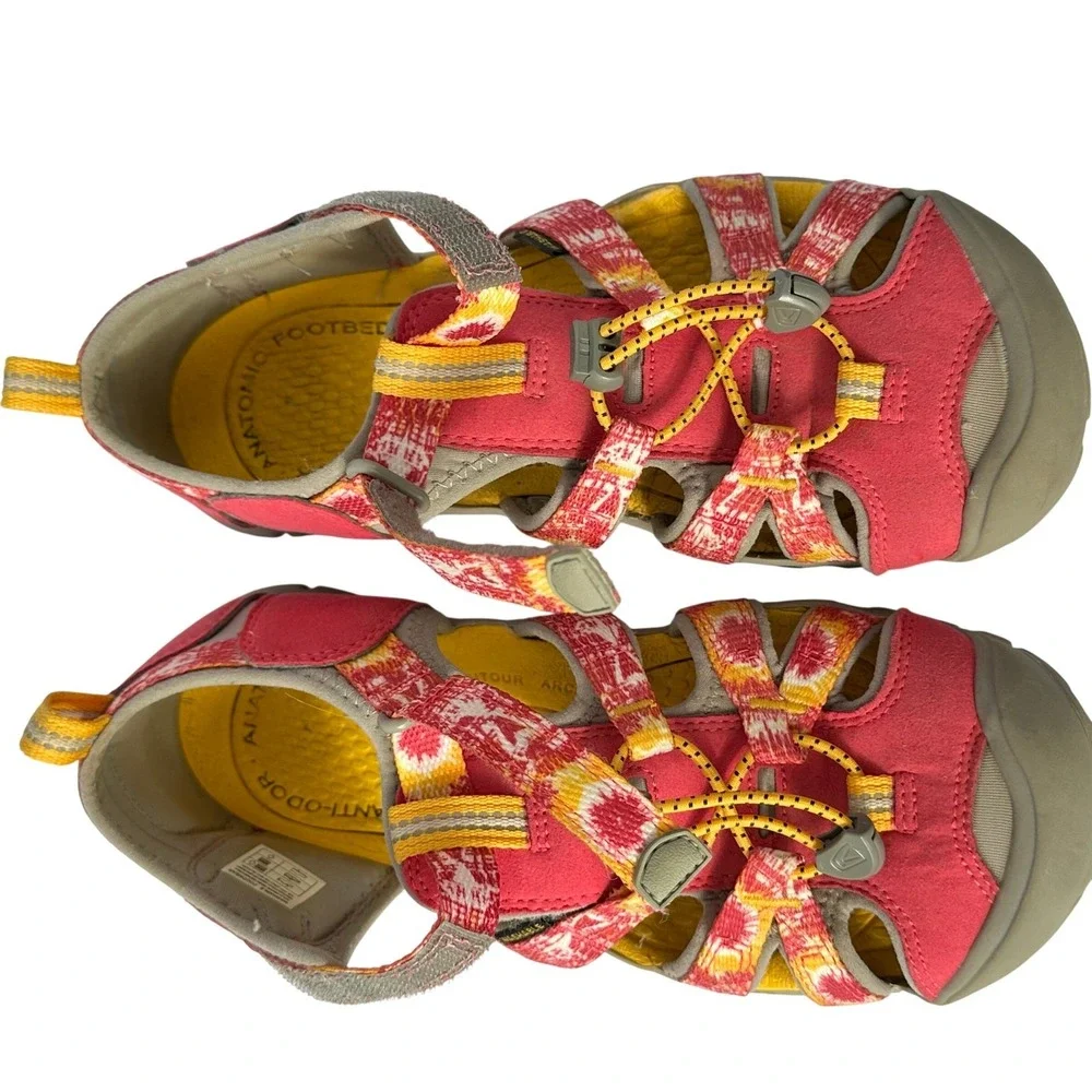 Keen Seacamp II CNX Pink Tie Dye Hybrid Water Sandals US Size 5 US‎